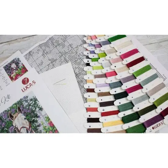 Luca-s Gentle Affection Counted Cross Stitch Kit {9}