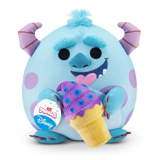 Snackles Disney&reg; 14" Sulley with Ice Cream Plush {1}