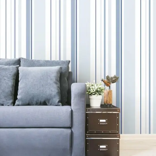 RoomMates Stripes Peel & Stick Wallpaper {3}