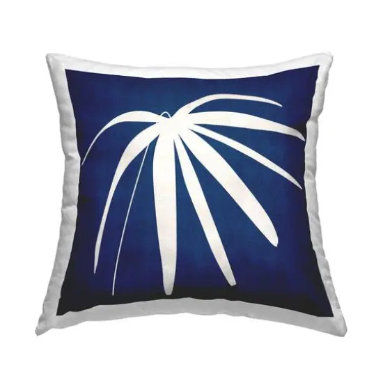 Stupell Industries Bold Abstract Leaf Frond Shape Throw Pillow, 18" x 18" {1}