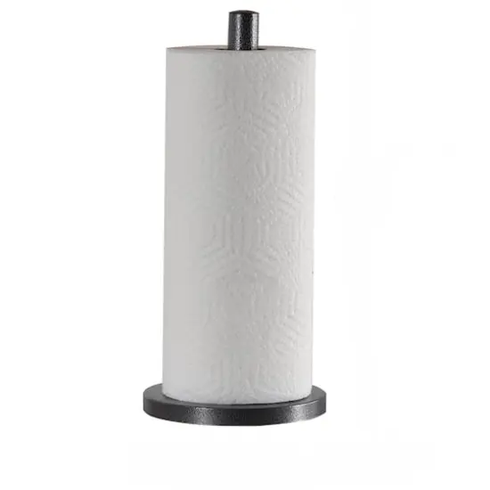 Laura Ashley Gray Speckled Paper Towel Holder {1}