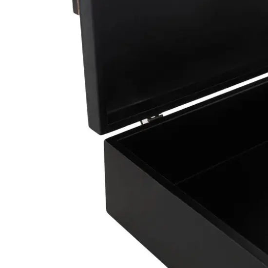 Black Wood Handmade Decorative Box Set {6}