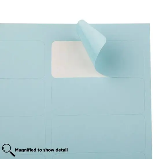 JAM Paper Standard Mailing Return Address Labels Baby Blue {6}