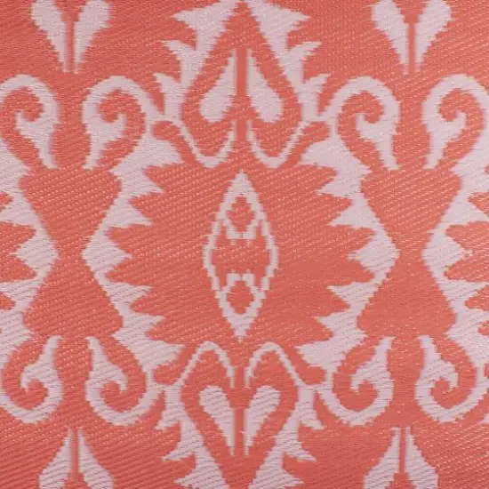 Pink Abstract Pattern Rectangular Outdoor Area Rug, 4ft. x 6ft. {5}