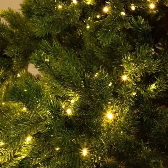 7.5ft. Pre-Lit California Spruce Artificial Christmas Tree, Color-Changing LED Lights {4}