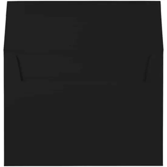JAM Paper A7 Smooth Black Invitation Envelopes, 50ct. {3}