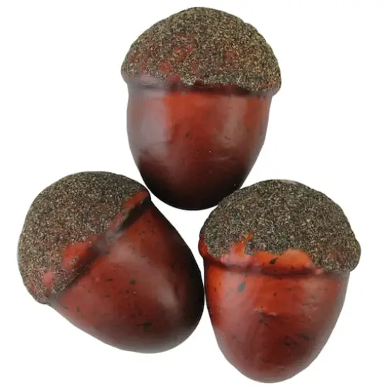 Autumn Harvest Artificial Acorn & Leaf Thanksgiving Decoration Set {4}