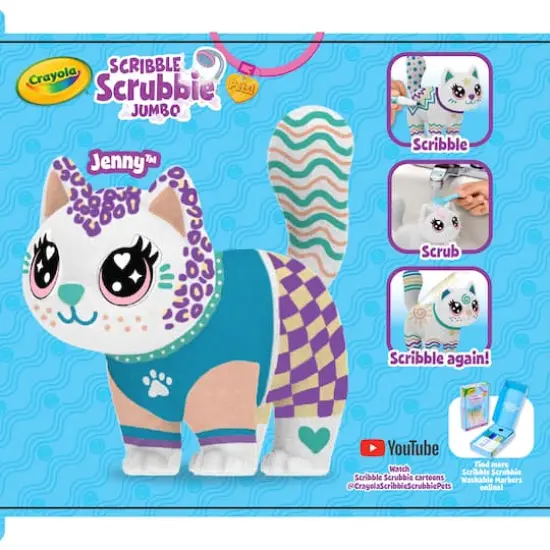 Crayola&reg; Scribble Scrubbie Jenny&trade; Jumbo Pet {5}