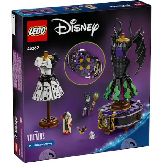 LEGO&reg; Disney Villains Maleficent&rsquo;s and Cruella De Vil&rsquo;s Dresses 43262 {4}