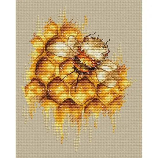 Luca-S Fragrant and Fluffy Counted Cross-Stitch Kit {1}