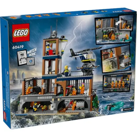 LEGO&reg; City Police Prison Island Building Toy 60419 {4}