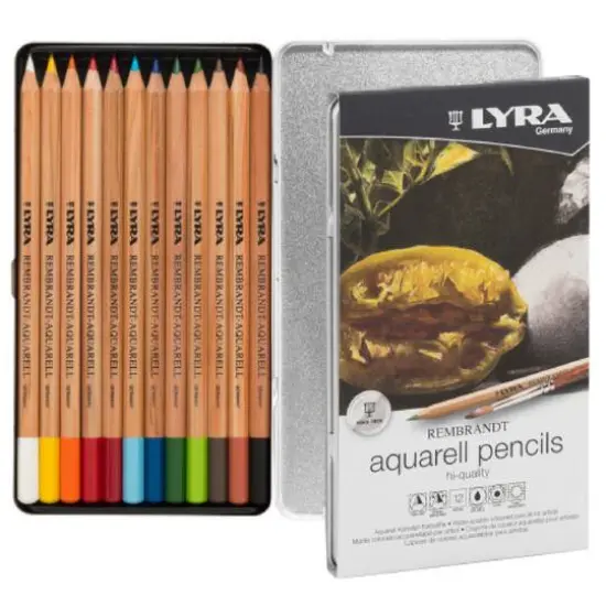 Lyra Rembrandt Aquarell Colored Pencils 12 Color Set {3}
