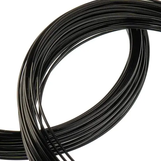 Gudebrod 22 Gauge Black-Colored Non-Tarnish Medium Copper Wire, 10yd. {3}
