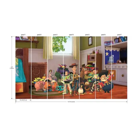 RoomMates Toy Story Peel & Stick Mural {8}