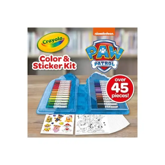 Crayola&reg; PAW Patrol&trade; Color & Sticker Kit {4}