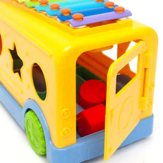 Roo Crew Xylophone School Bus Shape & Sort {5}