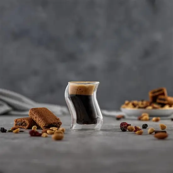 JoyJolt&reg; 2oz. Pivot Double Wall Espresso Shot Glasses, 4ct. {5}