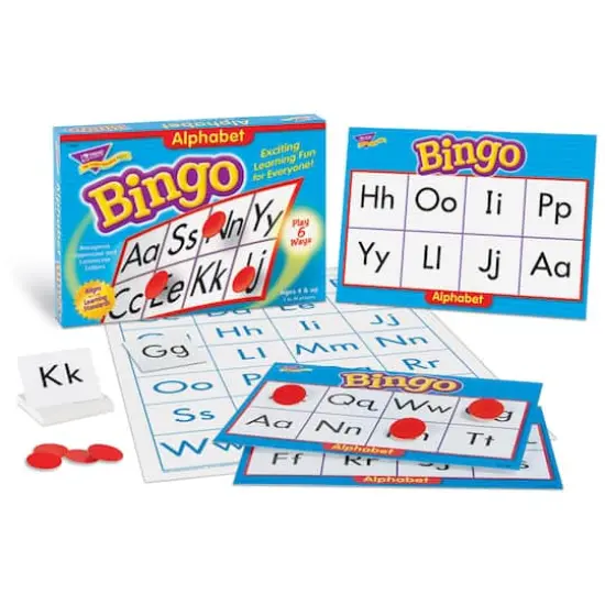 Trend Enterprises&reg; Alphabet Bingo {4}
