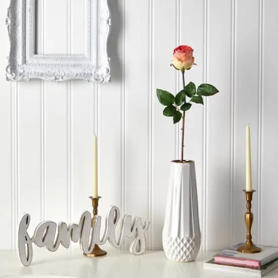 Peach Rose Bud Stem, 6ct. {4}