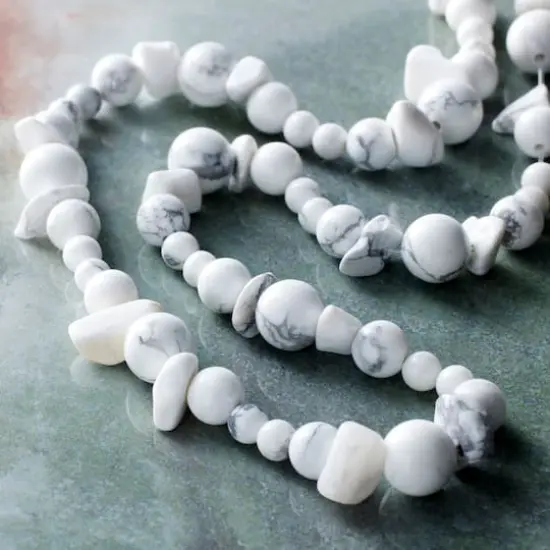 White Howlite Beads Value Pack by Bead Landing&trade; {3}
