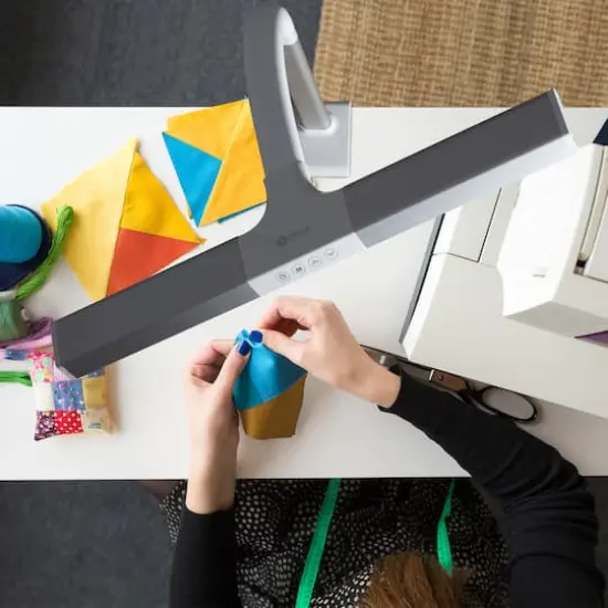 OttLite Extra Wide Area LED Clamp Lamp {10}