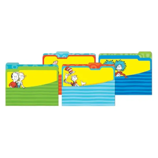 Eureka&reg; Dr. Seuss&trade; Classic File Folders, 6 Packs of 4 {3}