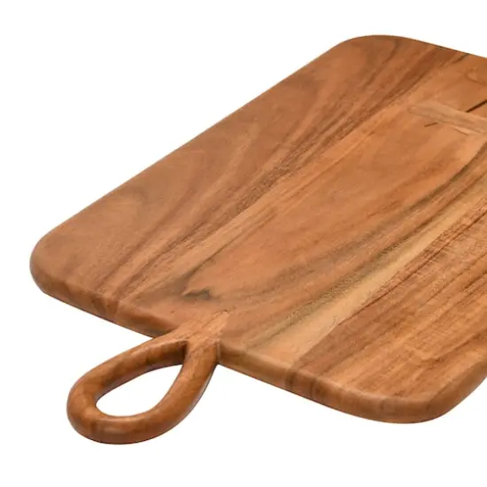 Hello Honey&reg; 18" Acacia Wood Serving Board with Handle {3}