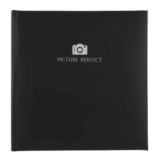 8.6" x 8.6" Black Camera Photo Album by Recollections&trade; {1}