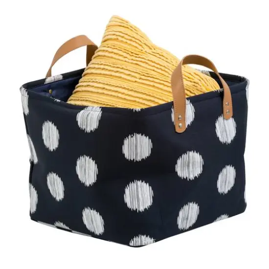 Honey Can Do Coastal Collection Canvas Scribble Tote Set {7}