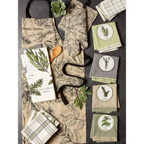 DII&reg; Fresh Herbs Chef Apron {9}