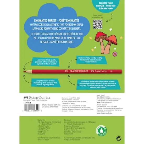 Faber-Castell&reg; Enchanted Forest Learn to Draw Kit {6}