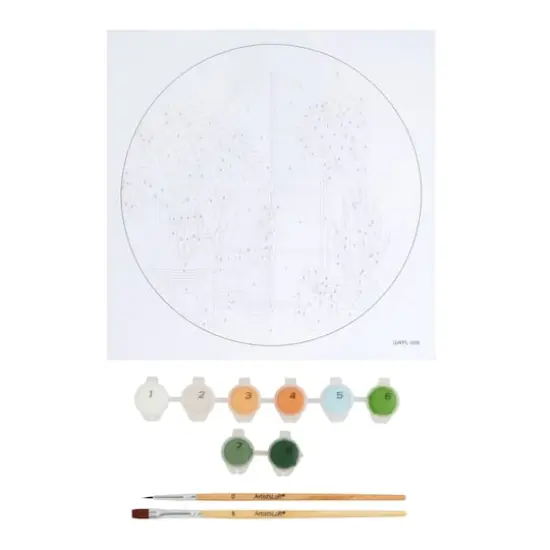 Plants Paint-by-Number Plywood Surface Kit by Artist's Loft&reg; {3}