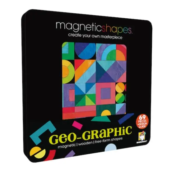 Assorted Brainwright&reg; Magnetic Shapes {9}