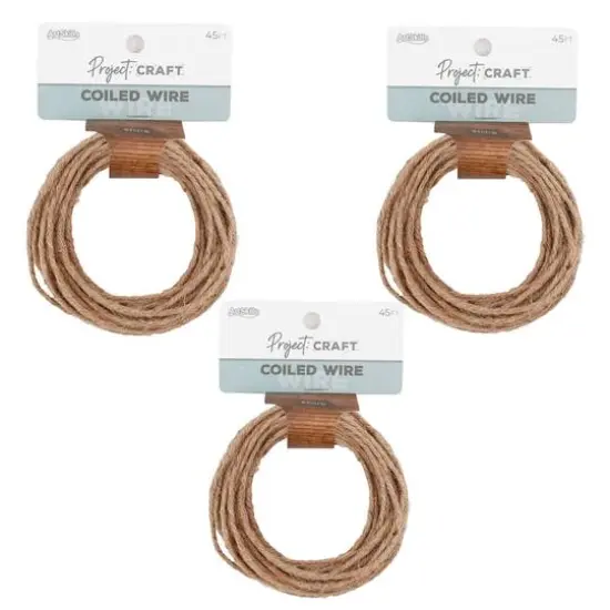 ArtSkills&reg; Coiled Jute Craft Wires, 3ct. {1}