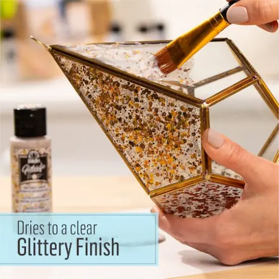 FolkArt&reg; Glitterific Pop&trade; Acrylic Paint, 2oz. Princess Potion {7}