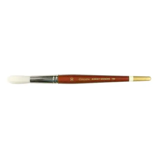 Robert Simmons White Sable Watercolor Short Handle Goliath Wash Brush, Size 30 {1}