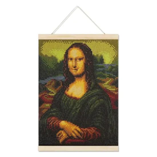 Mona Lisa with Frame Diamond Art Kit by Make Market&reg; {1}