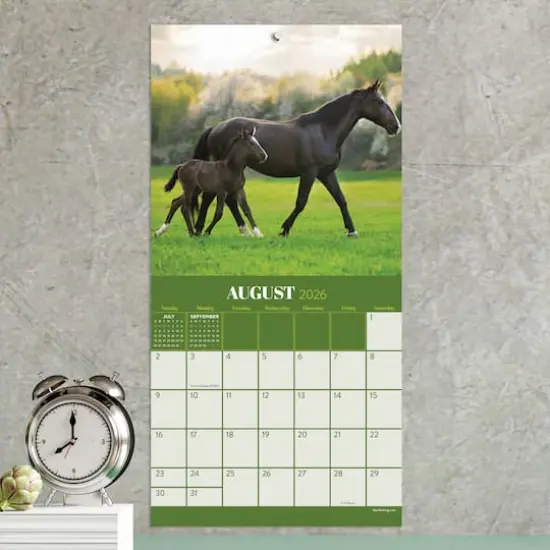 2026 Horses Mini Calendar {4}