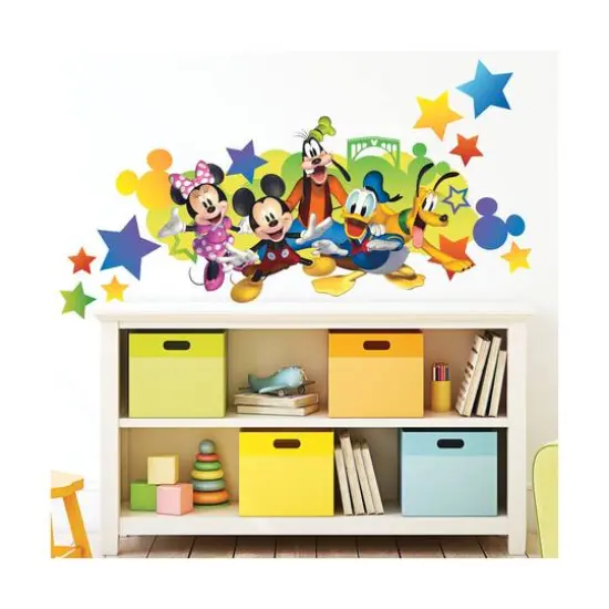 RoomMates Mickey & Friends Giant Wall Decals with Personalization {7}