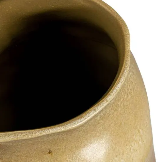 Hello Honey&reg; Bloomingville 13" Tan Reactive Glaze Stoneware Tri-Tone Vase {6}