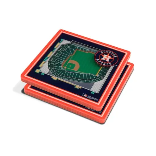 MLB 3D StadiumView Coasters Houston Astros {1}