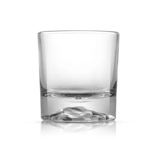 JoyJolt&reg; 10oz. Radiant Crystal Mountain Double Old Fashioned Tumblers, 4ct.  {6}