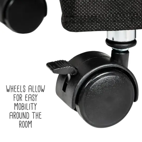 Honey Can Do Black 30 Pair Rolling Shoe Rack & Shoe Rack Cover {7}