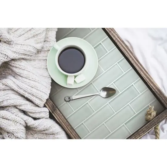 RoomMates Aqua Seaglass Subway Peel & Stick Sticktile {4}