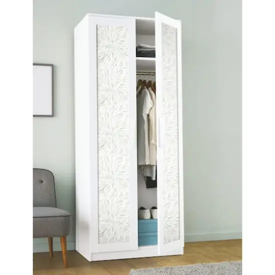 RoomMates Green Cat Coquillette Burst Peel & Stick Wallpaper {6}