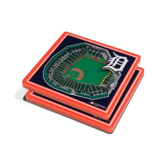 MLB 3D StadiumView Coasters Detroit Tigers {1}