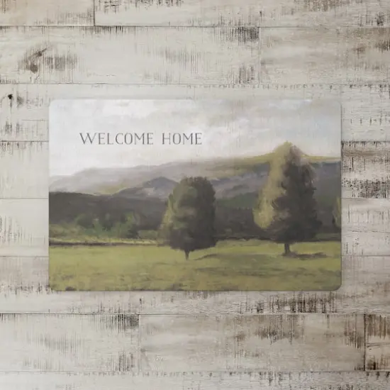 Welcome Home Landscape 27" x 18" Floor Mat {3}