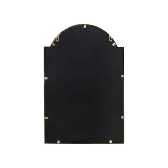 16" x 24" Scalloped Arch Wall Mirror in Gold Metal Frame by Ashland&reg; {6}