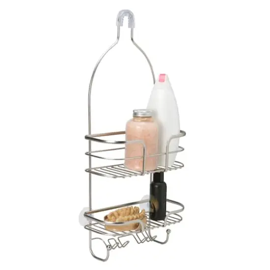 Bath Bliss Holland Shower Caddy Satin {1}
