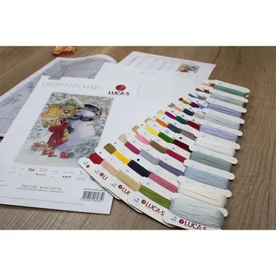 Luca-S The Girl With G Counted Cross-Stitch Kit {5}